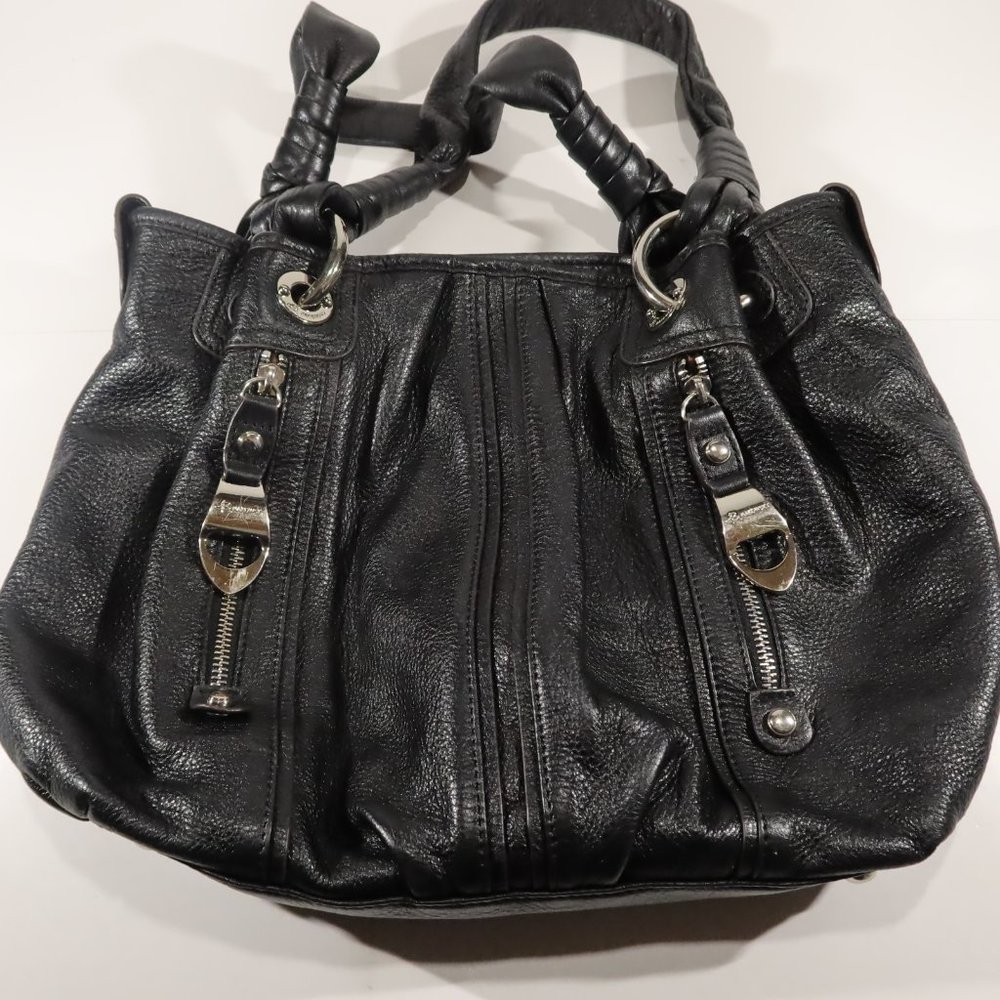 B Makowsky black  Leather handbag